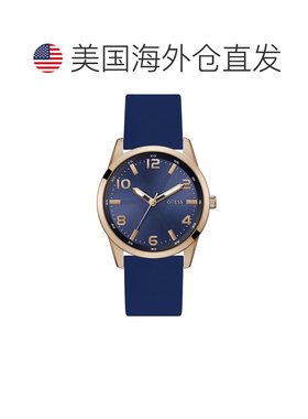 自营Guess Men's Monte Blue Dial Watch - blue 美国奥莱直发