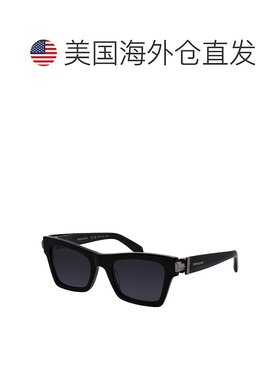 自营Salvatore Ferragamo SF 2013S 001 52mm女式猫眼太阳镜-黑色