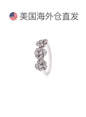 自营Pandora Moments Triple Pansy Flower Ring - clear 美国奥