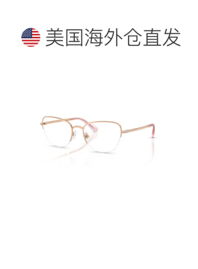 自营swarovski0sk1023 Delicate Rose Gold Metal Frame Cat-Eye