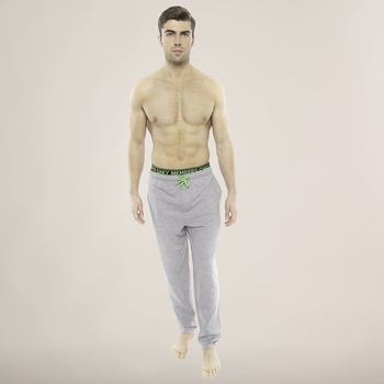 ສະມາຊິກພຽງແຕ່ Heather Contrast Stretch Stretch Pants Pants - Grey Green [USA