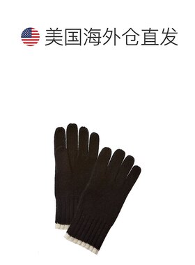 自营 Phenix针织尖头羊绒科技手套，黑色 美国奥莱直发