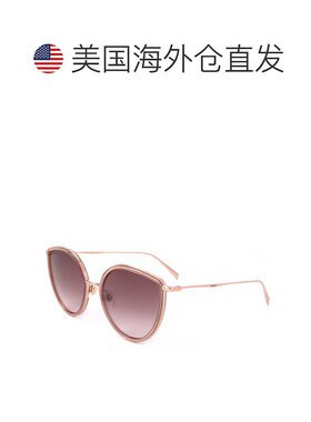 自营 levi's李维斯女式56毫米粉红色太阳镜-粉红色 美国奥莱直发