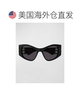 1h可退 【美国直邮】Balenciaga BB0287S 醋酸纤维猫眼太阳镜 防