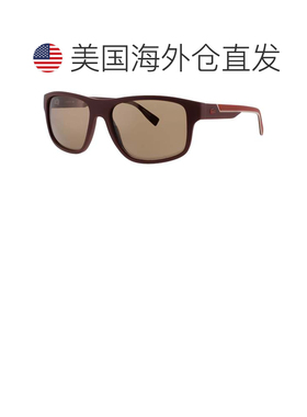 自营Lacoste哑光太阳镜勃艮第-勃艮第 美国奥莱直发