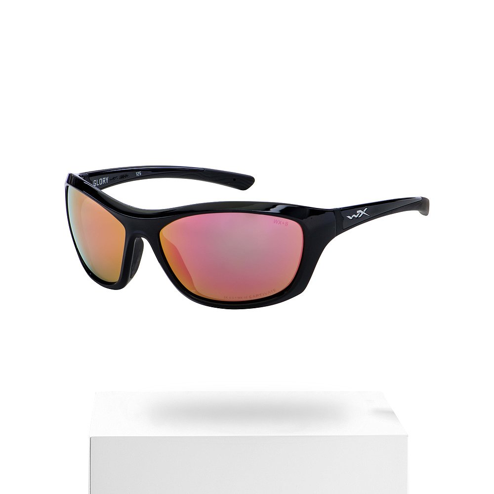 Wiley X Women's 66mm Sunglasses - gloss black 【美国奥莱】直 - 图3