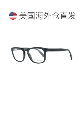 自营Ermenegildo Zegna Plastic Glasses Men's (Frames) - black