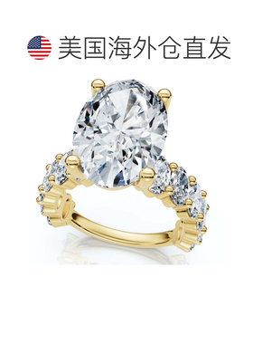 自营pompeii3Certified 6Ct Oval Diamond Engagement Ring 14k G