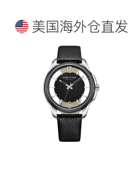 自营Kenneth Cole Men's Classic mm Quartz Watch - black 美国
