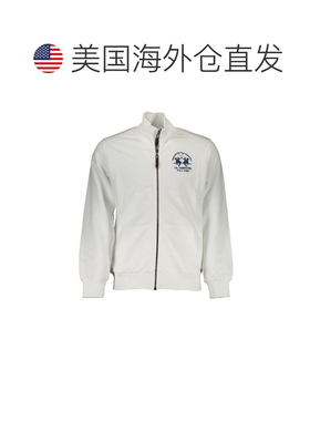 自营La Martina Cotton Men Men's Sweatshirt - white 美国奥莱