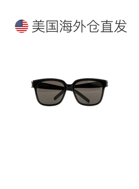 自营saint laurent黑色Ysl Mono Slm40太阳眼镜-黑色 美国奥莱直