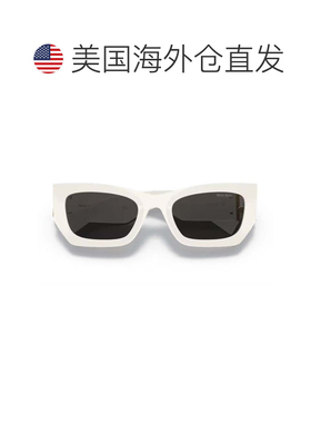 自营miu miu0Mu 09Ws Miu Glimpse Compact Rectangular White Ac