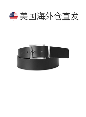 美国直邮hugo boss 男士 腰带真皮棕色皮带皮【付后1h可退】