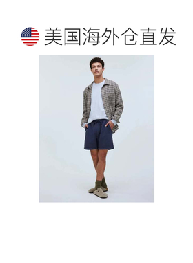 自营Men's Madewell The McCarren Shorts  Dark Baltic Mid Rise