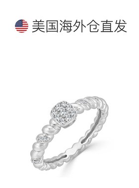 sabrina14k 金 & 钻石戒指 - 白色 【美国奥莱】直发爆款