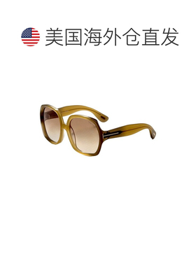 自营Tom Ford Women's FT1221 60mm Sunglasses - yellow 美国奥