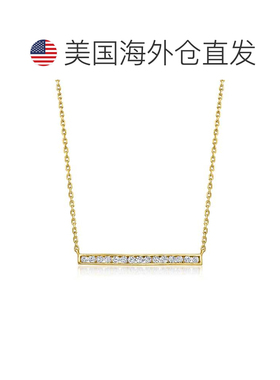 自营RS Pure by Ross-Simons Lab-Grown Diamond Bar Necklace in