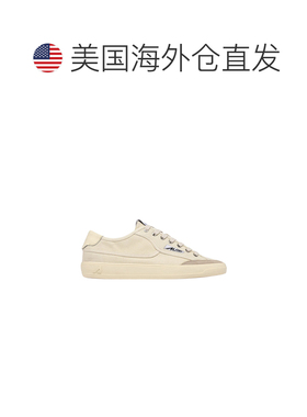 自营autryWindscape Low Men’s Cream Canvas Sneakers - neutra