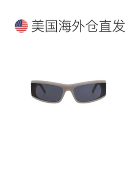 自营balenciaga猫眼框架回收醋酸纤维太阳眼镜-灰色蓝色 美国奥莱