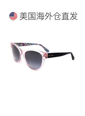 自营Kate Spade女士55毫米粉红色太阳镜-粉红色 美国奥莱直发