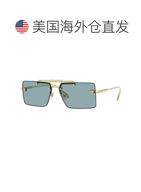 自营versaceVE2245 100280金色/蓝色-金色 美国奥莱直发范思哲