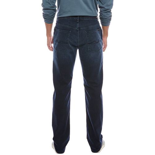 自营7 For All Mankind The Straight Ormond Jean - blue 美国奥 - 图2