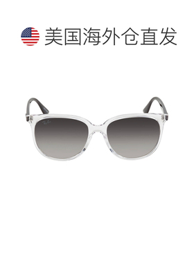 自营ray-banRay Ban Grey Gradient Square Ladies Sunglasses RB
