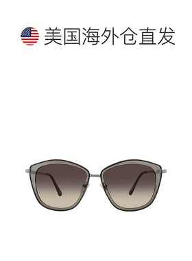 自营Nine West 39389RNJ104 Smoke Oval Ladies Sunglasses 10244