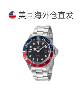 自营Glycine Men's Combat Sub 42mm Automatic Watch - silver