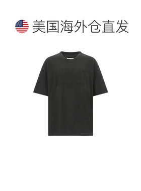 自营Maison Margiela Men's Logo T-Shirt - black 美国奥莱直发