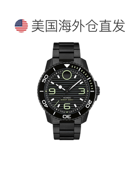 自营Movado Men's Bold Black Dial Watch - black 美国奥莱直发