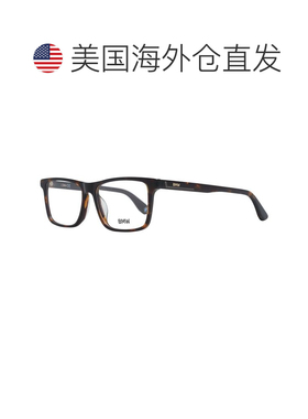 自营BMW Plastic Glasses Men's (Frames) - brown 美国奥莱直发