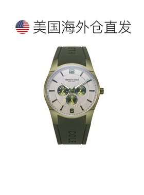 自营Kenneth Cole Men's Classic 42mm Quartz Watch - grey 美国