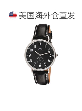 自营Porsamo Bleu Men's Rowan Genuine Leather Band Watch 1471