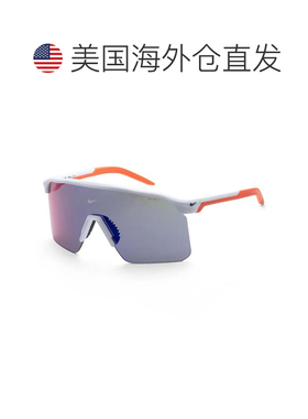 自营Nike Men's 61 mm White Sunglasses - orange 美国奥莱直发