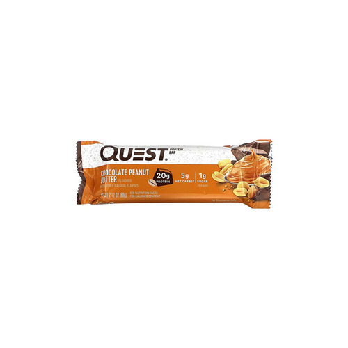 香港直发Quest Nutrition巧克力花生酱蛋白棒抗饿原料丰富4根 - 图2