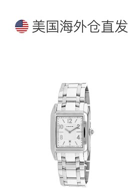自营Coach Men's Commerce Root White Dial Watch - white 美国