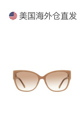 Jimmy Choo 女士蝴蝶太阳镜 Shay KONHA Nude Glitter 58 毫米 -