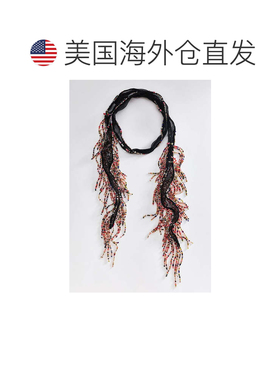 美国直邮自营chan luu串珠紧身围巾-黑色 美国奥莱直发