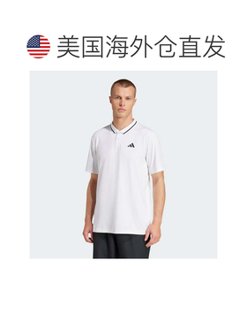 自营Men's adidas Club Tennis Climacool Pique Polo Shirt - wh
