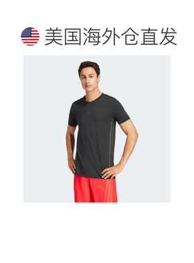 自营Men's adidas Designed 4 Training 3-Stripes Tee - black
