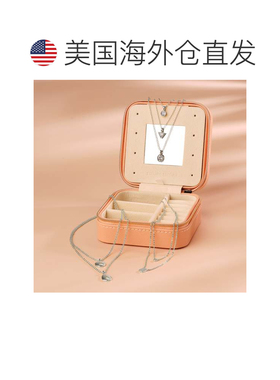 自营sterling forever珠宝盒和分层项链套装-银色 美国奥莱直发