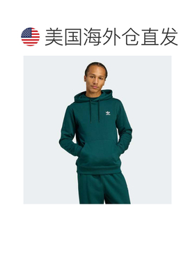 自营Men's adidas Trefoil Essentials Hoodie - aurora ivy 美国