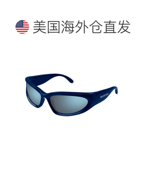 自营balenciaga,框架和镜头-蓝色 美国奥莱直发