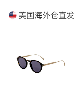 自营David Beckham Men's 49 mm Brown Sunglasses - havana gold
