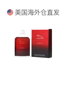 美国直邮M JAGUAR RED 3.4OZ EDT SPRAY捷豹 经典红色100ml正品