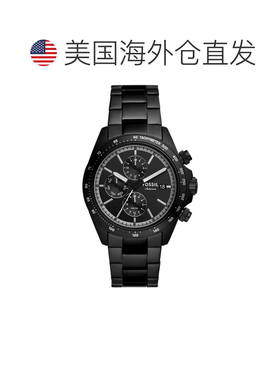自营Fossil Men's Autocross Black Dial Watch - black 美国奥莱