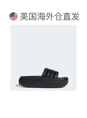 自营Men's adidas Adilette Platform Slides - core black / cor