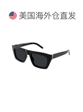 自营saint laurentSLM131 001黑色/黑色-黑色 美国奥莱直发