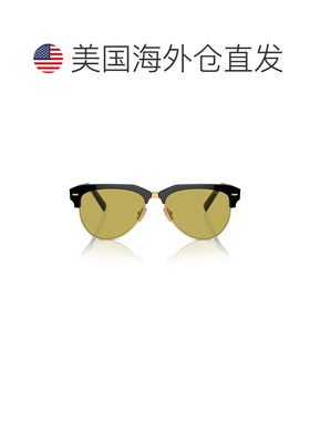 自营miu miu0mu 09zs Bold Half-Rim Sunglasses - green 美国奥